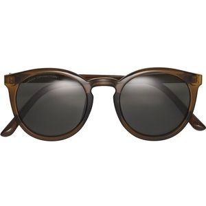 French Connection Women's Round Freya Sunglasses - Crystal Olive
